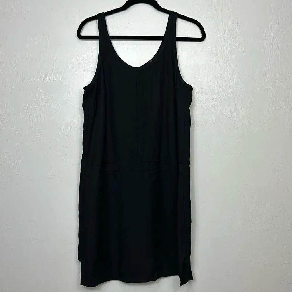Banana Republic Black Sleeveless Scoop Neck Dress Size 14
